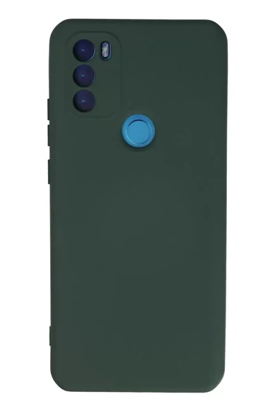 Newface General Mobile GM 21 Plus Kılıf Nano içi Kadife Silikon - Koyu Yeşil ürün görseli 1