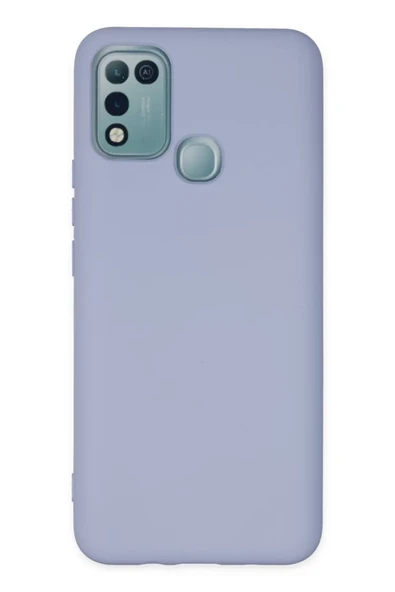 Newface İnfinix Hot 10 Play Kılıf Nano içi Kadife Silikon - Lila ürün görseli 1