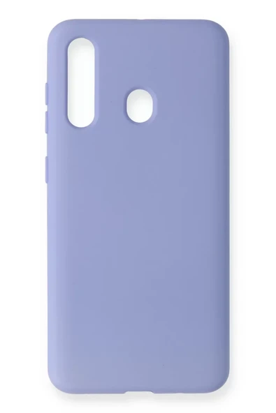 Newface Samsung Galaxy M40 Kılıf Nano içi Kadife Silikon - Lila ürün görseli 1