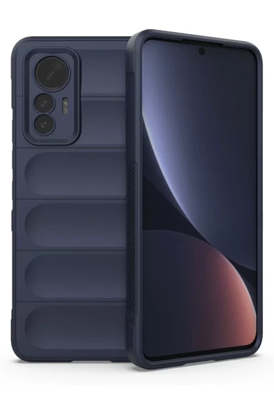 Newface Xiaomi Mi 12 Lite Kılıf Optimum Silikon - Lacivert ürün görseli 1