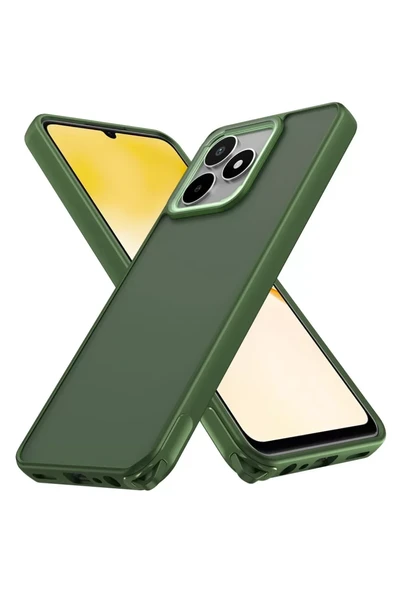 Newface Realme C53 Kılıf Elegant Kapak - Yeşil ürün görseli 1