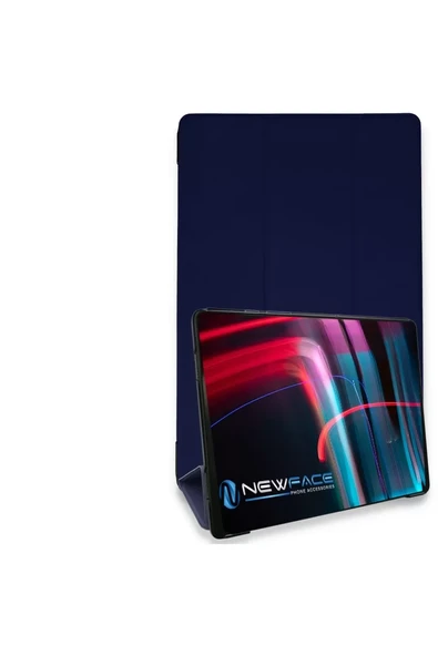 Newface Samsung Galaxy T220 Tab A7 Lite 8.7 Kılıf Tablet Smart Kılıf - Lacivert ürün görseli 1