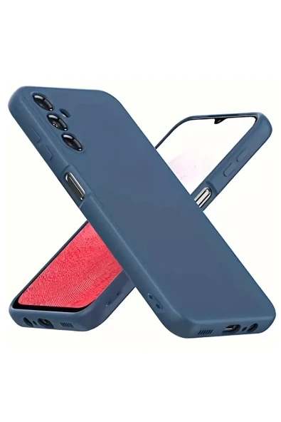Newface Samsung Galaxy A34 5G Kılıf First Silikon - Lacivert ürün görseli 1