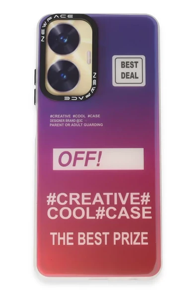 Newface Realme C55 Kılıf Estoril Desenli Kapak - Estoril - 9 ürün görseli 1