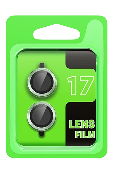 Newface Apple iPhone 17 Raze Metal Kamera Lens - Açık Yeşil ürün görseli 1