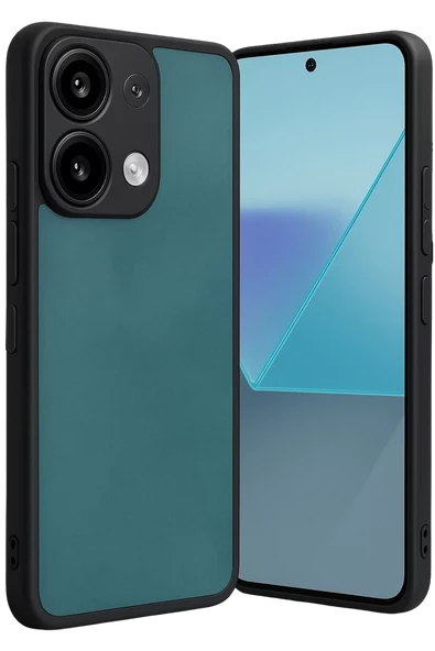 Newface Xiaomi Redmi Note 13 4G Kılıf Aras Deri Kapak - Açık Yeşil ürün görseli 1