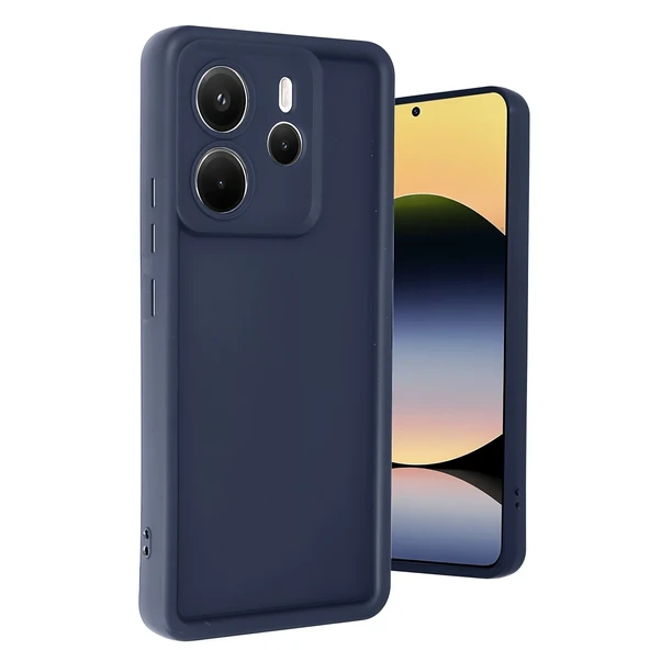 Redmi Note 14 4G Kılıf Viera Silikon - Lacivert