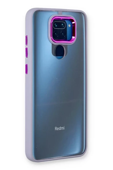Newface Xiaomi Redmi Note 9 Kılıf Dora Kapak - Lila ürün görseli 1