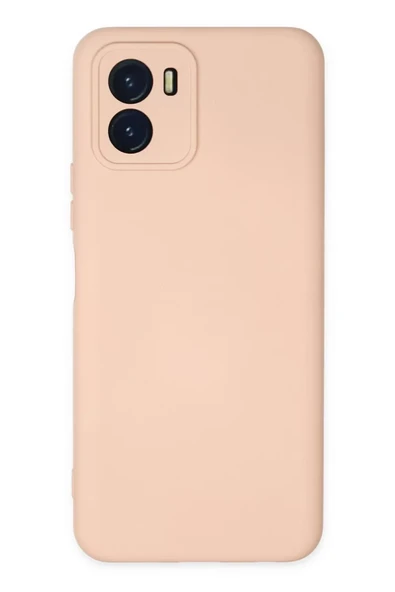 Newface Vivo Y15S Kılıf Nano içi Kadife Silikon - Pudra ürün görseli 1