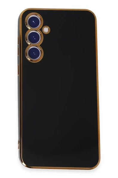 Newface Samsung Galaxy S23 FE Kılıf Volet Silikon - Siyah ürün görseli 1