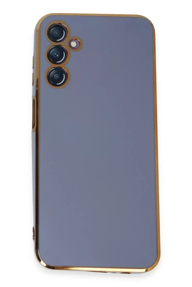 Newface Samsung Galaxy M14 5G Kılıf Volet Silikon - Mavi ürün görseli 1