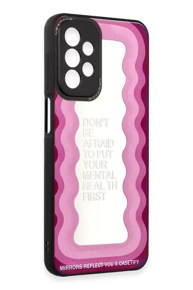 Newface Samsung Galaxy A23 4G Kılıf Mirror Desenli Kapak - Mirror - 11 ürün görseli 1