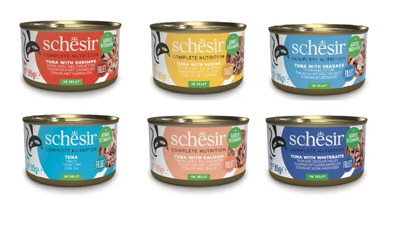 Schesir Karma Tam ve Dengeli Kedi Konservesi 85 Gr. X 6 Adet ürün görseli 1