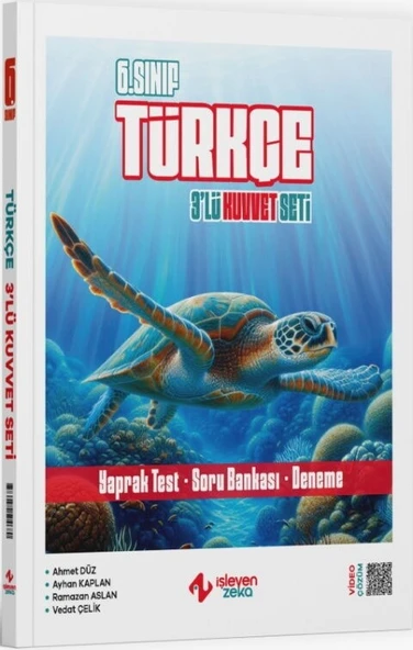 6. Sınıf Türkçe 3 lü Kuvvet Serisi Seti İşleyen Zeka ürün görseli 1