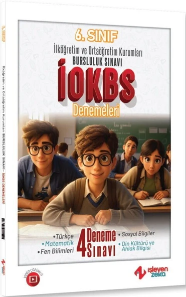 6. Sınıf İOKBS 4 lü Deneme İşleyen Zeka ürün görseli 1