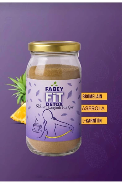 esfabey Fit Bitkisel Karışımlı Toz Çay 140gr - Resim 3