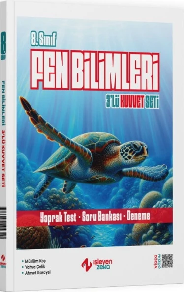 8. Sınıf Fen Bilimleri 3 lü Kuvvet Serisi Seti İşleyen Zeka ürün görseli 1