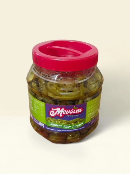 Jalapeno Biber Turşusu Net 1350 gr./Süzme Ağırlık 600 gr ürün görseli 1