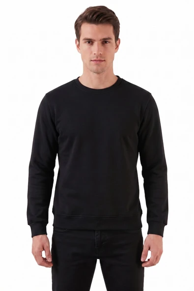Erkek Sıfıyaka Sweatshirt Regular Kalıp BGL-ST05411 ürün görseli 1