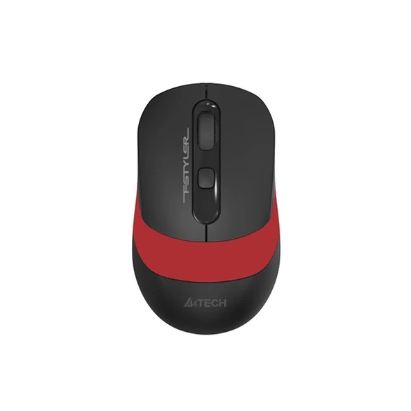 A4 TECH FG10 Kablosuz 2000dpi Optic Siyah/Kırmızı Mouse ürün görseli 1