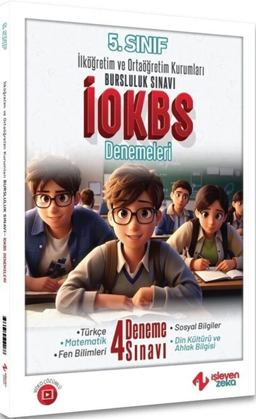 5. Sınıf İOKBS 4 lü Deneme İşleyen Zeka ürün görseli 1
