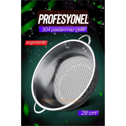 Kevgir 304 Paslanmaz Çelik Mink Design 721458 - Resim 2