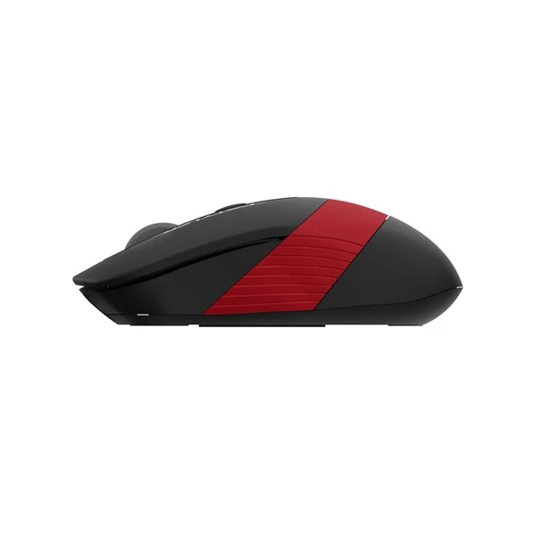 A4 TECH FG10 Kablosuz 2000dpi Optic Siyah/Kırmızı Mouse - Resim 3