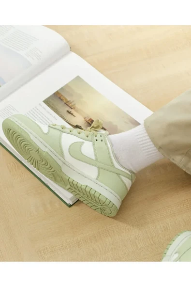 Nike Dunk Low "Green" Sneaker - - Resim 2