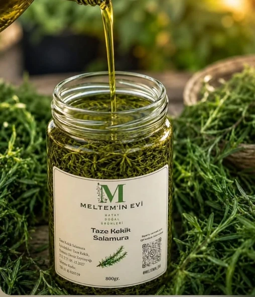 Meltemin Evi Zeytinyağlı Salamura Kekik 800 Gr ürün görseli 1