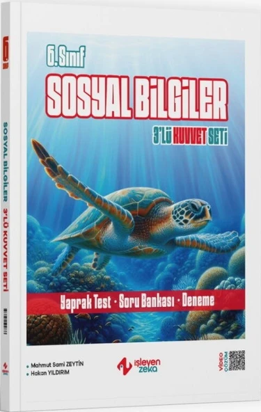 6. Sınıf Sosyal Bilgiler 3 lü Kuvvet Serisi Seti İşleyen Zeka ürün görseli 1