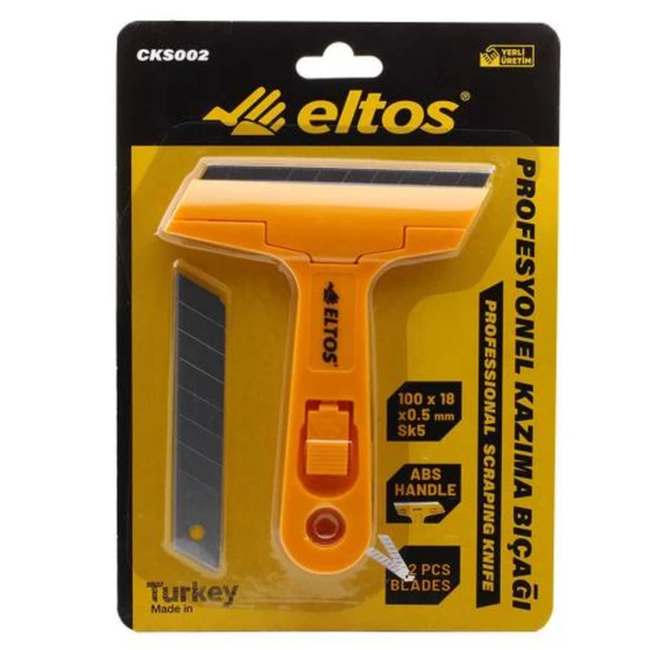 Eltos Cam Kazıma Bıçağı Profesyonel Cks002 - Resim 4