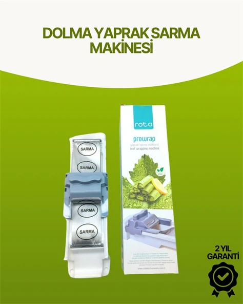 Pratik Yaprak Sarma Aleti - Zahmetsiz Hızlı ve Eşit Boyda Sarmalar İçin İdeal Yardımcı ürün görseli 1