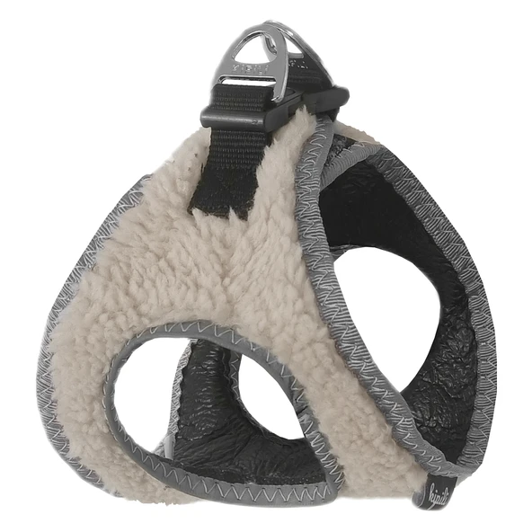 Üç Kilitli Kürklü Kedi Köpek Göğüs Tasması 20-24 cm -Small ürün görseli 1