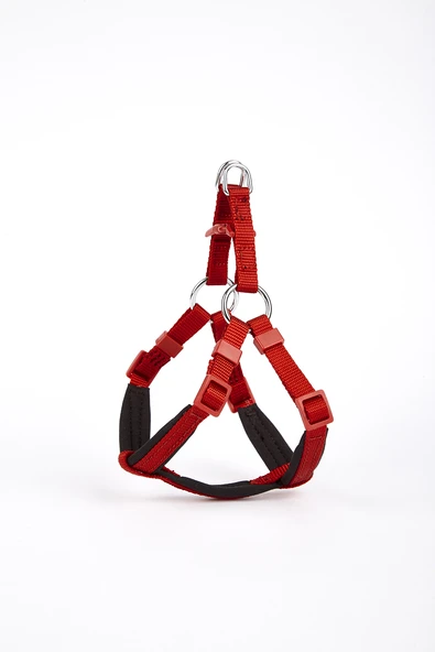 Köpek Göğüs Tasması XXS 30*35 cm Kırmızı ürün görseli 1