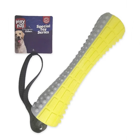 Sesli Lüx Köpek Eğitim Oyuncağı 37x5 Cm Sarı ürün görseli 1