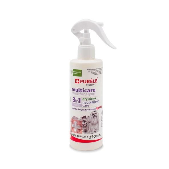 3IN1 Multifonksiyon Care Kedi Köpek Tüy Bakımı Spreyi 250 ml ürün görseli 1
