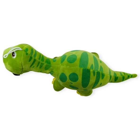 Sevimli Peluş Dinazor Turko Dino 35 cm - Yeşil - 1 ADET - Resim 4