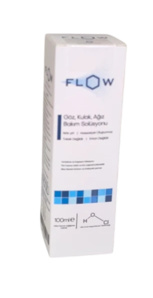 Flow Göz, Kulak, Ağız Bakım Solüsyonu 100 ml - Resim 2