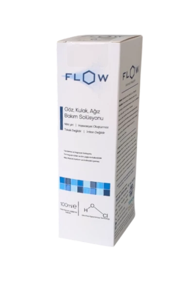 Flow Göz, Kulak, Ağız Bakım Solüsyonu 100 ml ürün görseli 1