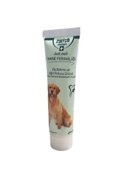 Zurıch Dog Ağız Ve Diş Bakım Paste 100 Gr Nane Ferahlığı ürün görseli 1