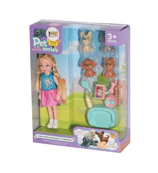 7722-3 - BEBEK SETİ - PET SHOP - KUTULU - 1 ADET ürün görseli 1