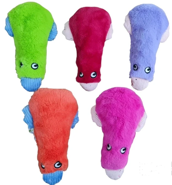 Ördek Peluş Kedi Köpek Oyuncağı 13 x 20 cm Çeşitli Renklerde ürün görseli 1