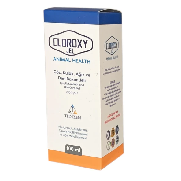 Cloroxy Jel Kedi Köpek Göz, Kulak, Ağız Ve Deri Bakım Jeli 100 ml - Resim 2