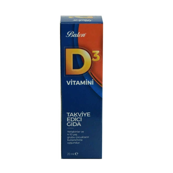D3 mini Takviye Edici Gıda 20 ML ürün görseli 1