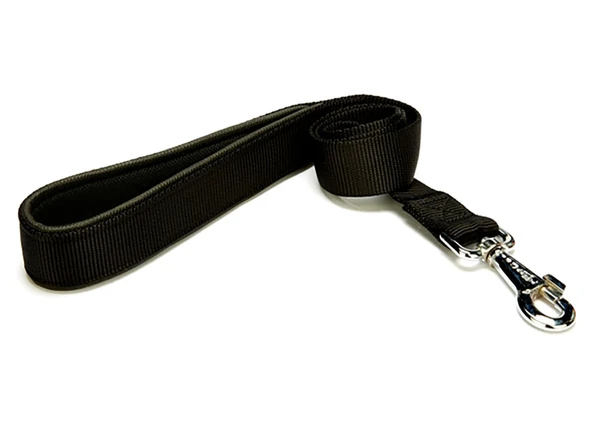 Köpek Gezdirme Kayışı 1,5 cm x 115 cm Siyah ürün görseli 1