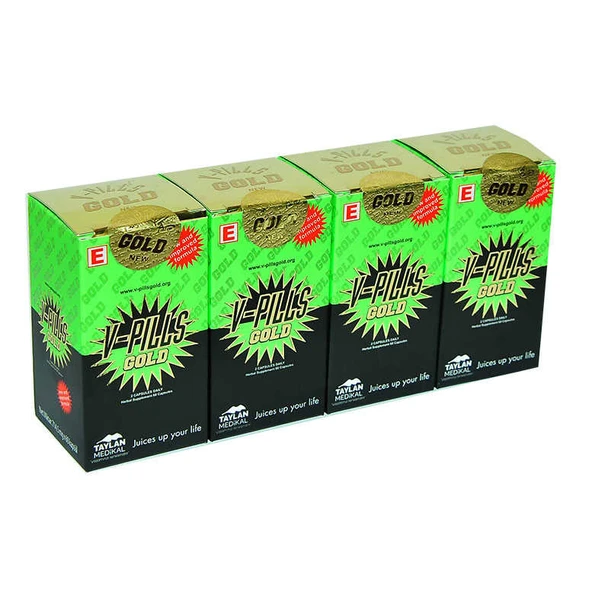 VPills Gold sel 60  4Kutu - Resim 3