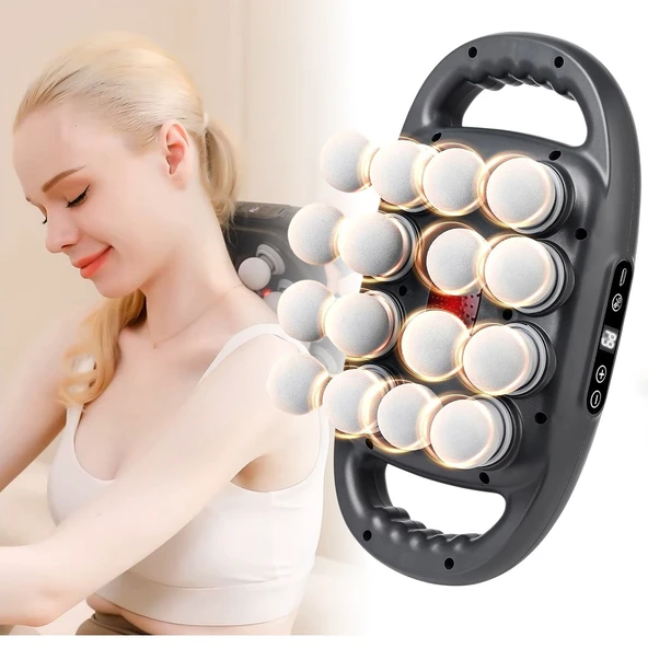 Powermaster PM-29677 16 Başlıklı Ultra Geniş Alanlı Selülit Ve Derin Doku Masaj Aleti ürün görseli 1