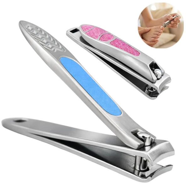 Sunup SN-29307 Profesyonel Ergonomik 73 Mm Paslanmaz Çelik El Ayak Tırnak Makası ürün görseli 1