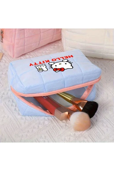MORESUN Hello Kitty Makyaj Çantası - Resim 2
