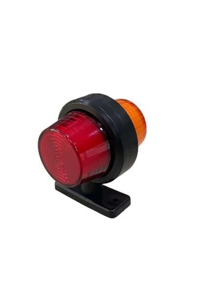 Önder 12v-24v Takoz Lambası Kırmızı-sarı (NEON LEDLİ) ürün görseli 1